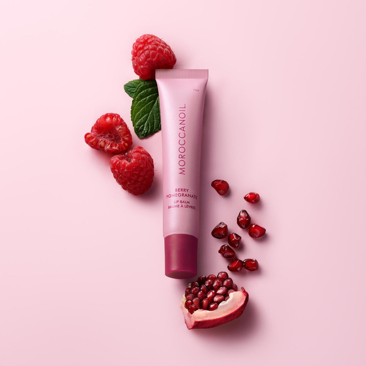 Moroccanoil Lip Balm Berry Pomegranate מרוקן אויל ליפ באלם רימון ופירות יער