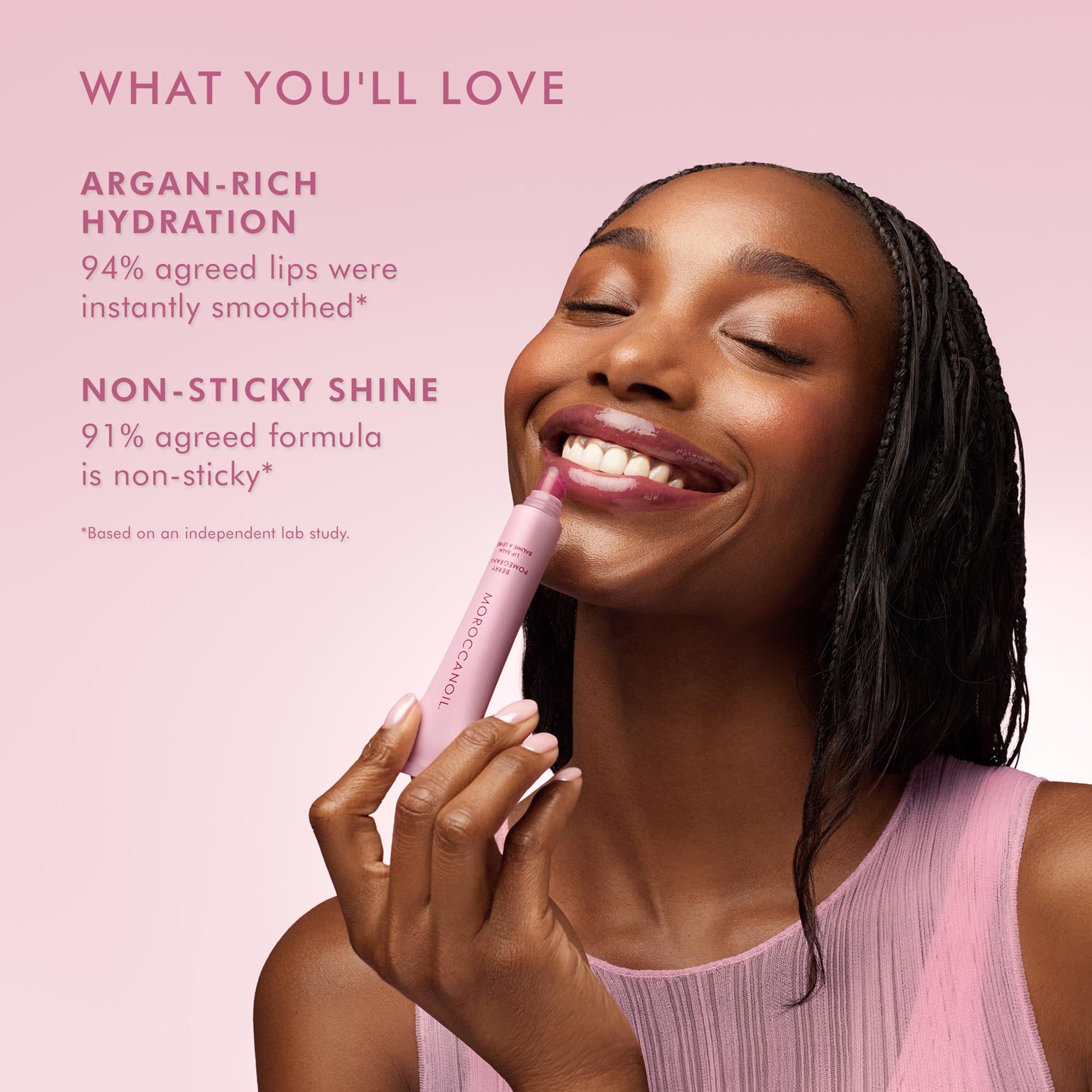 Moroccanoil Lip Balm Berry Pomegranate מרוקן אויל ליפ באלם רימון ופירות יער