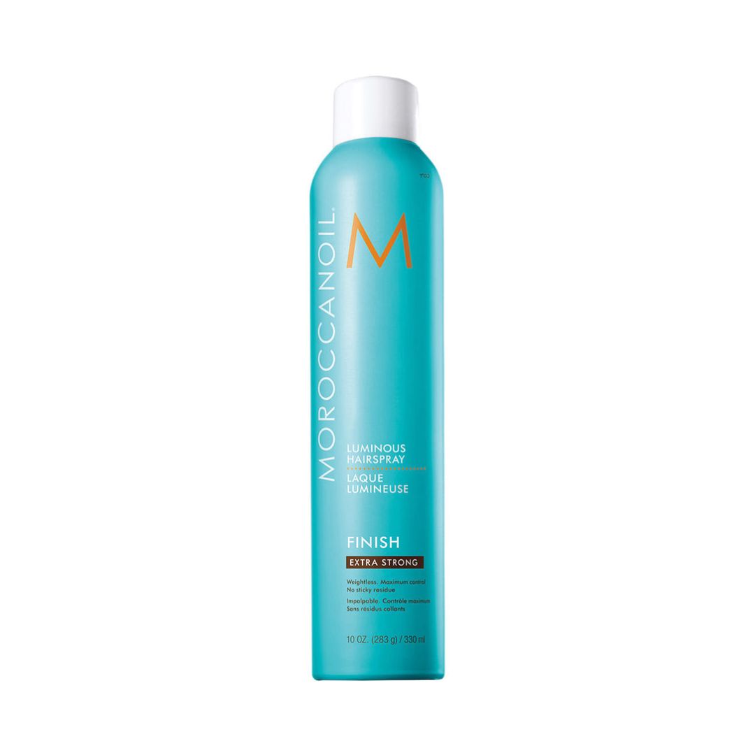 Moroccanoil Luminous Hairspray Extra Strong מרוקן אויל ספריי לעיצוב תסרוקות אקסטרה סטרונג