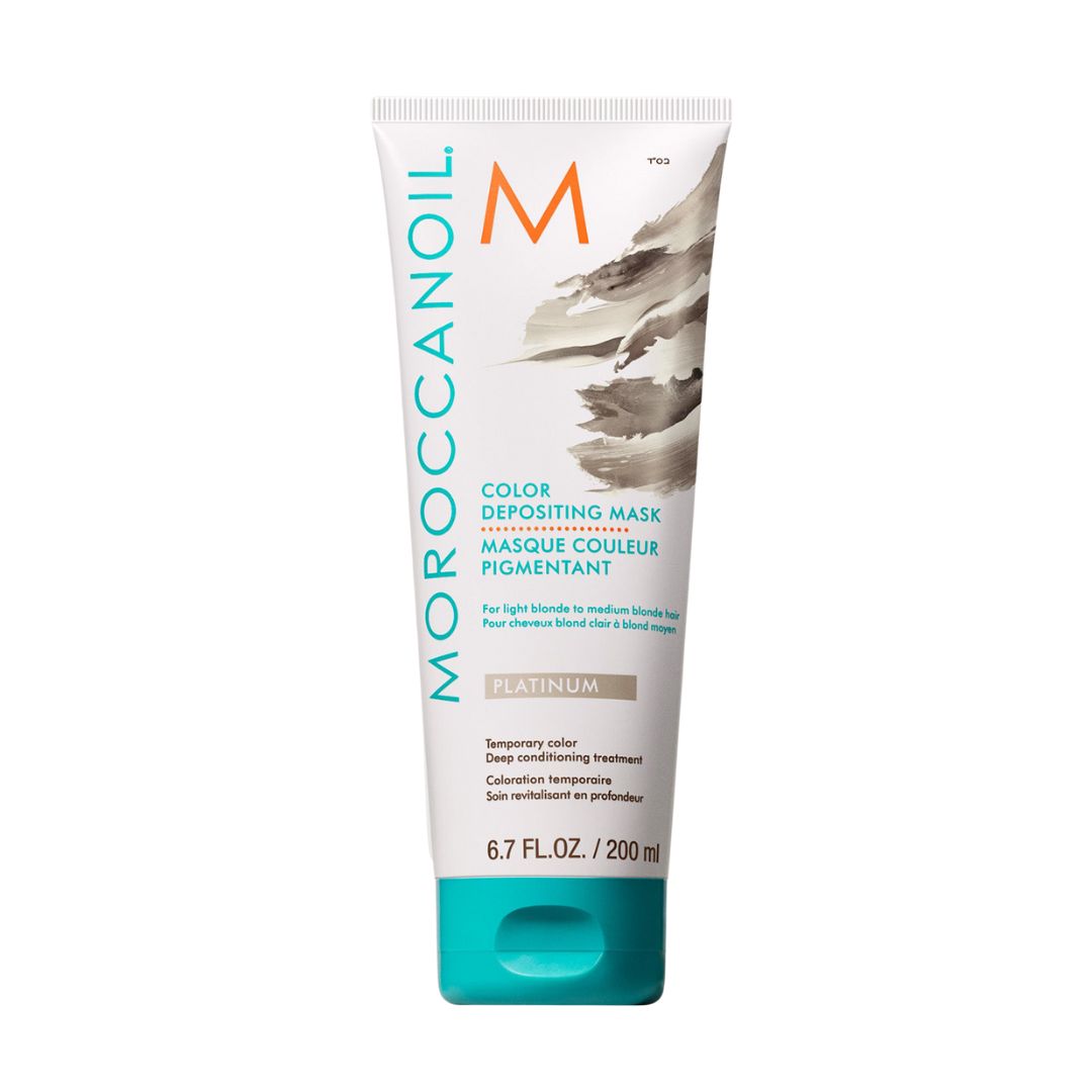 Moroccanoil Platinum Color Depositing Mask מסכת צבע זמני פלטיניום