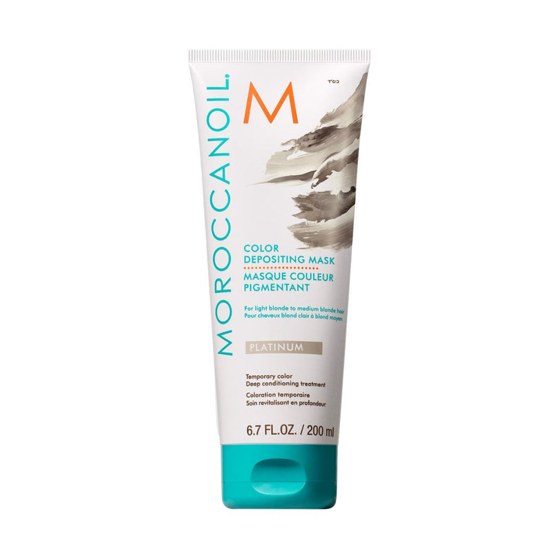Moroccanoil Platinum Color Depositing Mask מסכת צבע זמני פלטיניום
