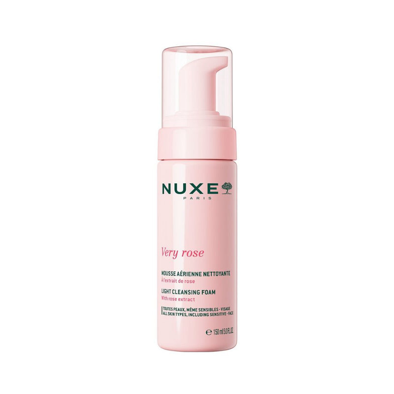 Nuxe Very Rose Light Cleansing Foam נוקס קצף ניקוי לפנים