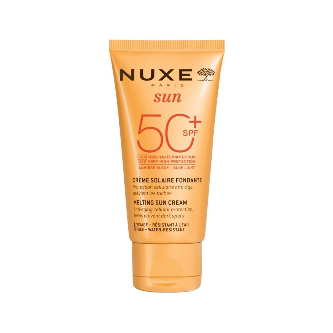 Nuxe Melting Cream High Protection SPF 50 נוקס קרם פנים להגנה מהשמש