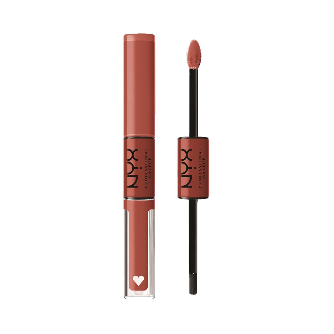 NYX Professional Shine Loud ניקס שפתון נוזלי שיין לאוד דו צדדי