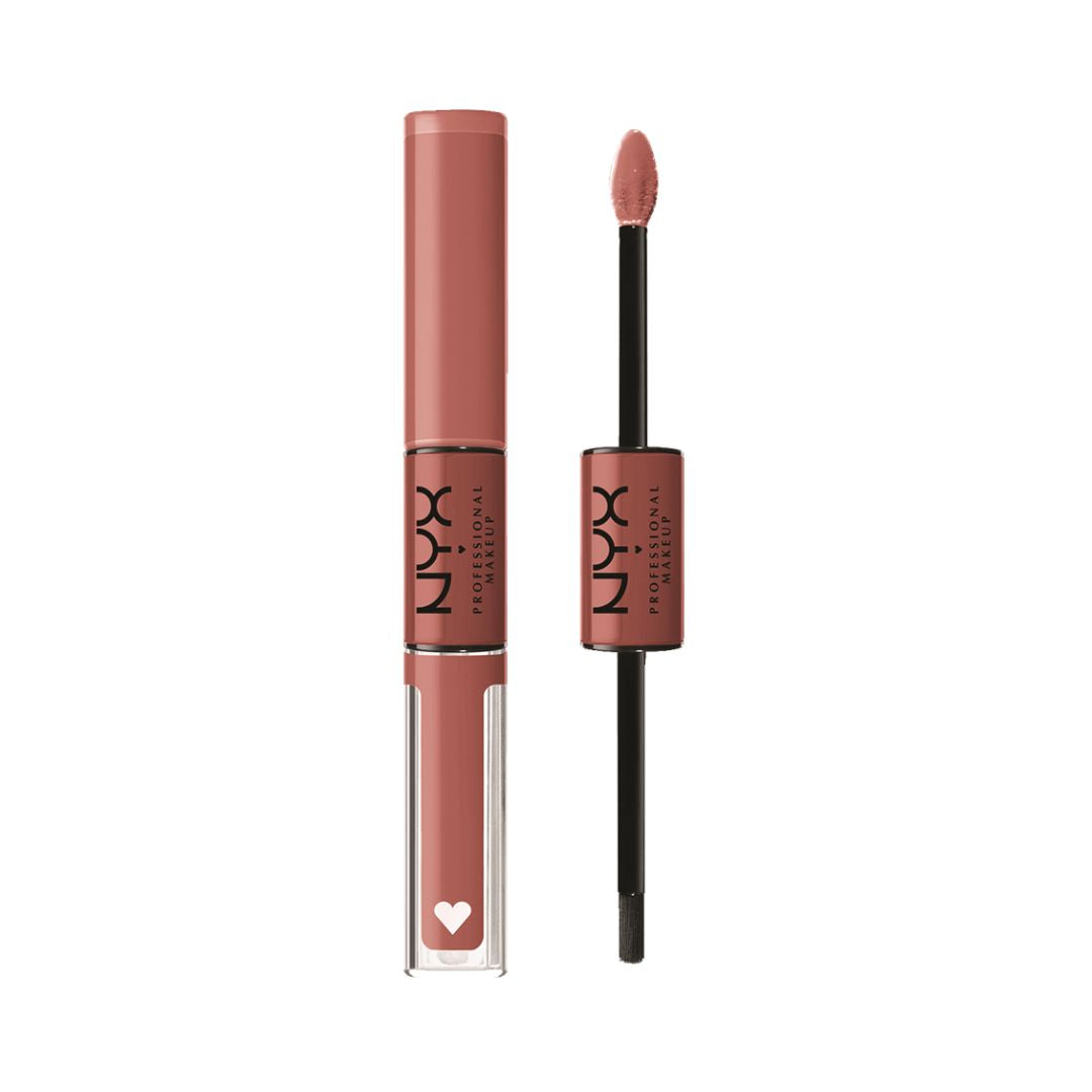 NYX Professional Shine Loud ניקס שפתון נוזלי שיין לאוד דו צדדי