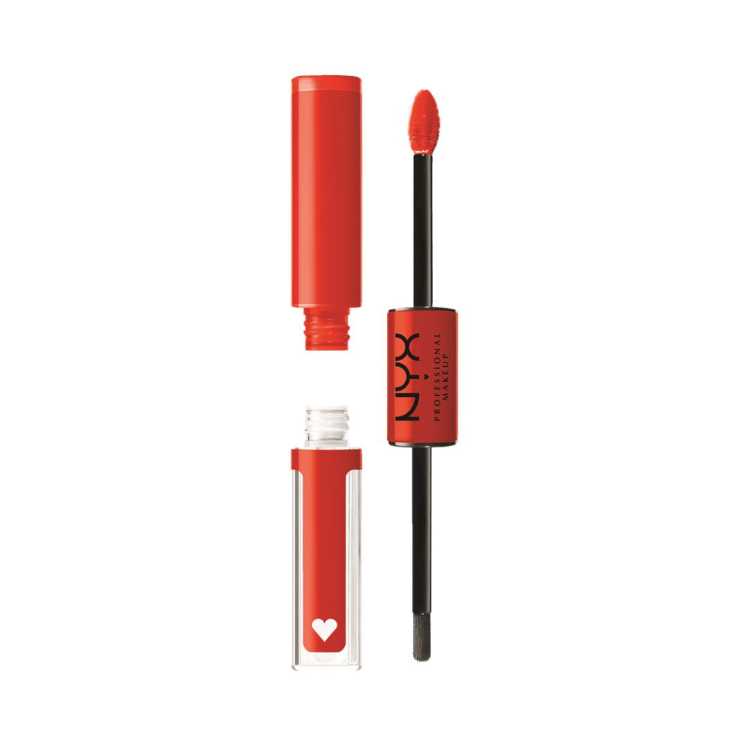NYX Professional Shine Loud ניקס שפתון נוזלי שיין לאוד דו צדדי