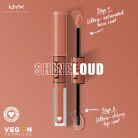 NYX Professional Shine Loud ניקס שפתון נוזלי שיין לאוד דו צדדי