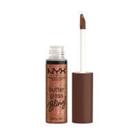 NYX Professional Butter Lip Gloss Bling ניקס באטר ליפגלוס מעניק גימוק מבריק