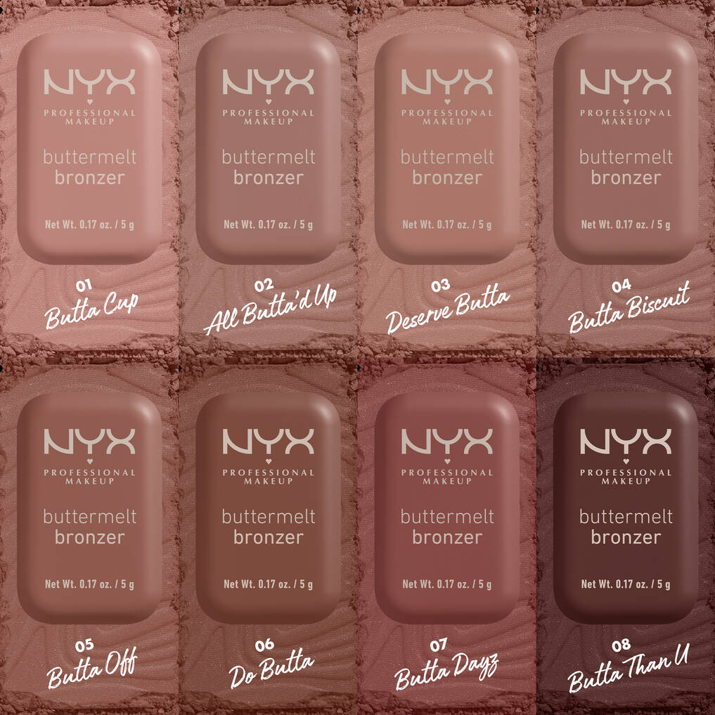 NYX Professional Buttermelt Bronzer ניקס ברונזר באטרמלט במרקם חמאתי