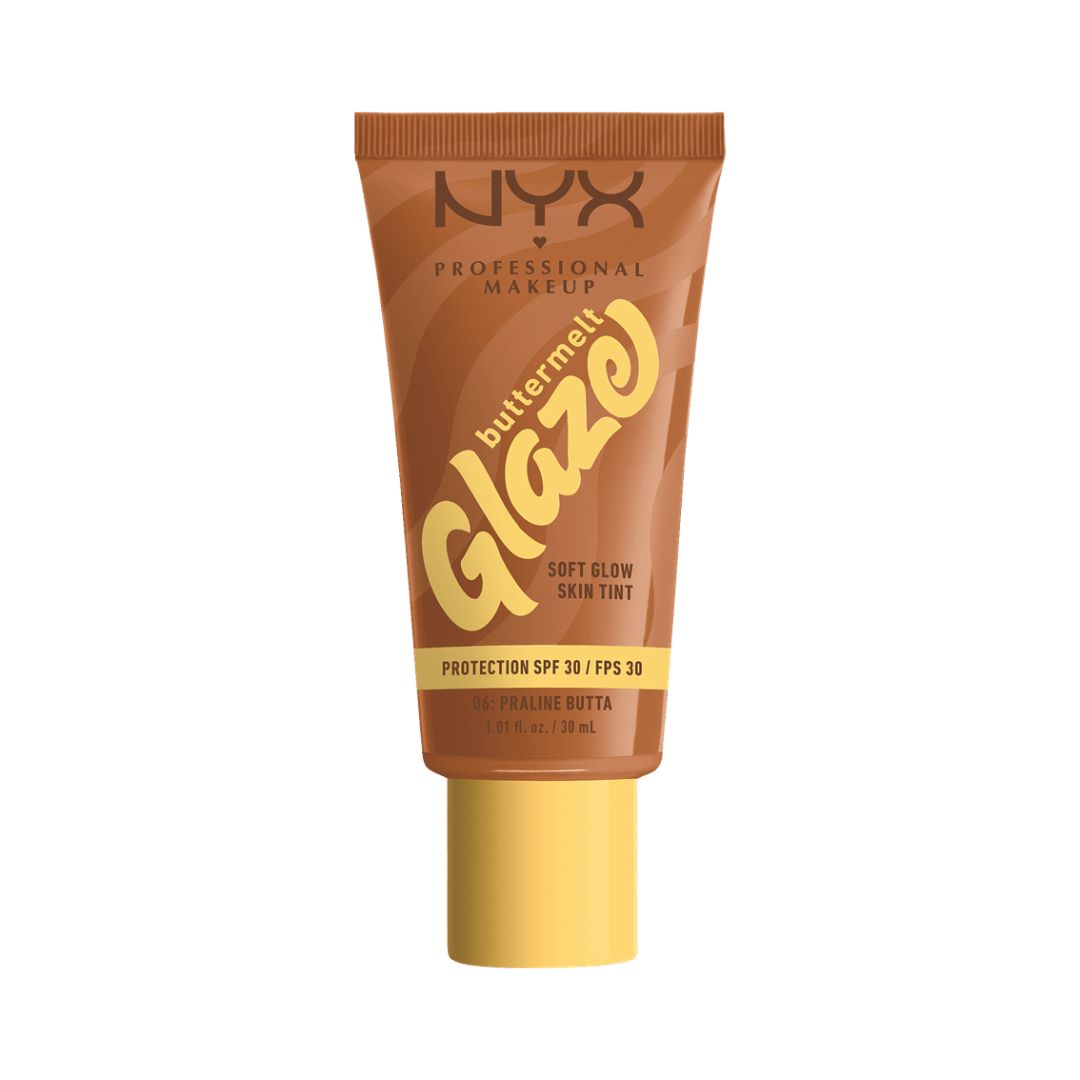 NYX Professional Buttermelt Glaze SPF 40  ניקס מייקאפ טינט באטרמלט גלייז לחות וגלואו
