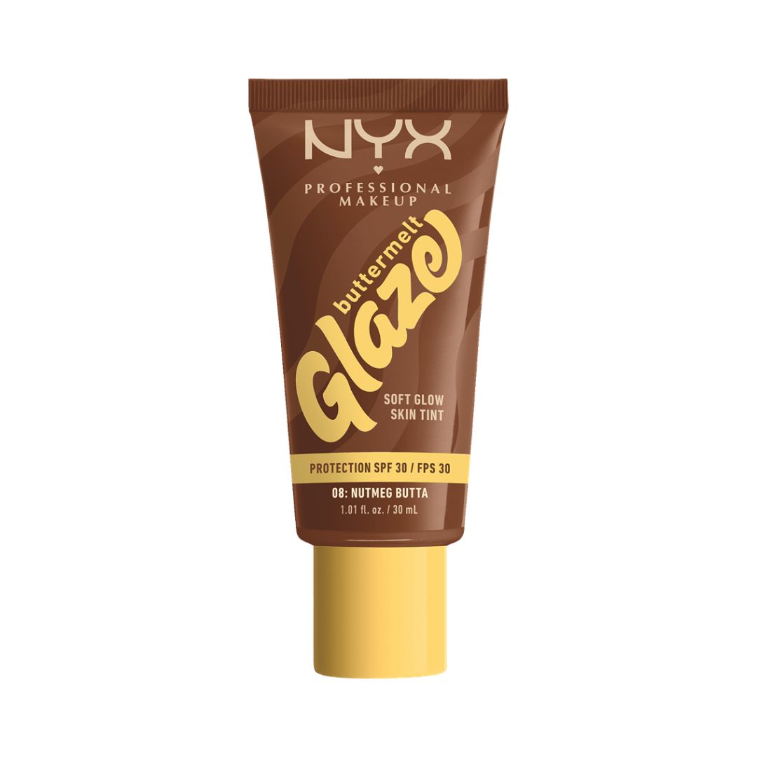 NYX Professional Buttermelt Glaze SPF 40  ניקס מייקאפ טינט באטרמלט גלייז לחות וגלואו