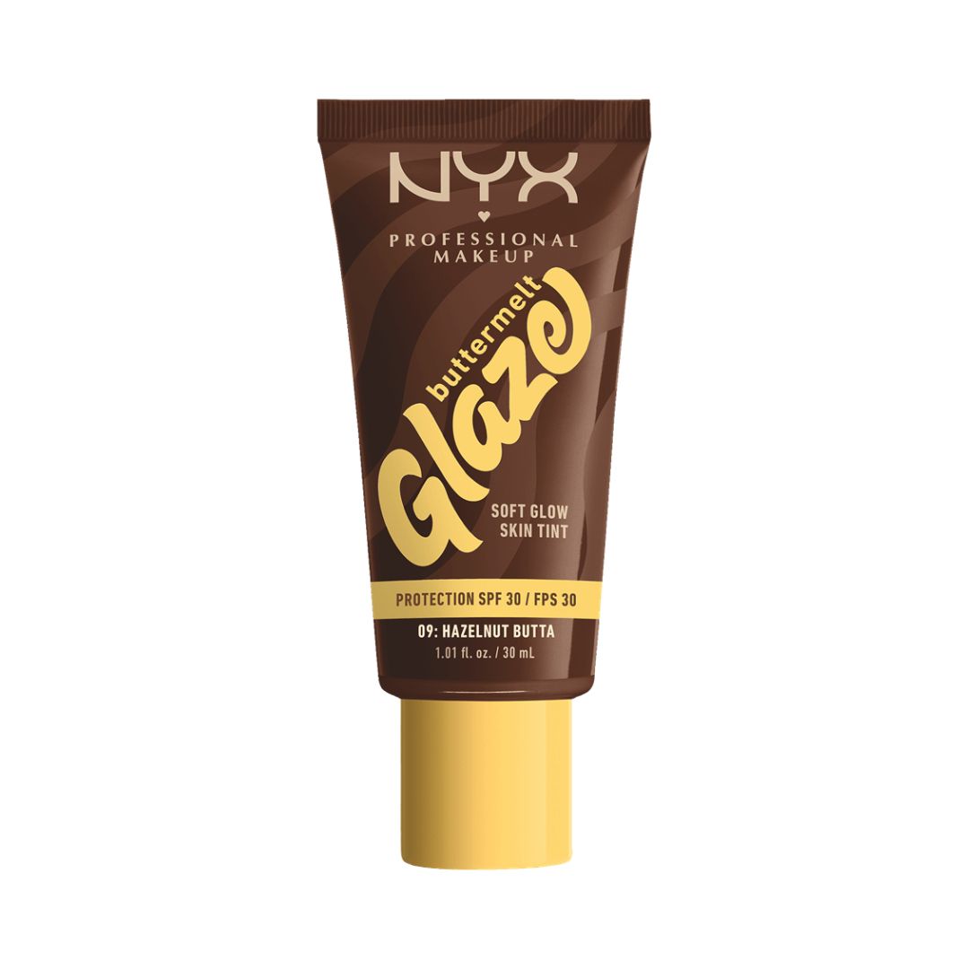 NYX Professional Buttermelt Glaze SPF 40  ניקס מייקאפ טינט באטרמלט גלייז לחות וגלואו