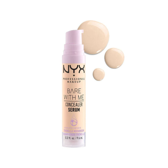 NYX Professional Makeup Bare With Me Concealer Serum ניקס קונסילר סרום באר וויז מי המעניק לחות עד 24 שעות