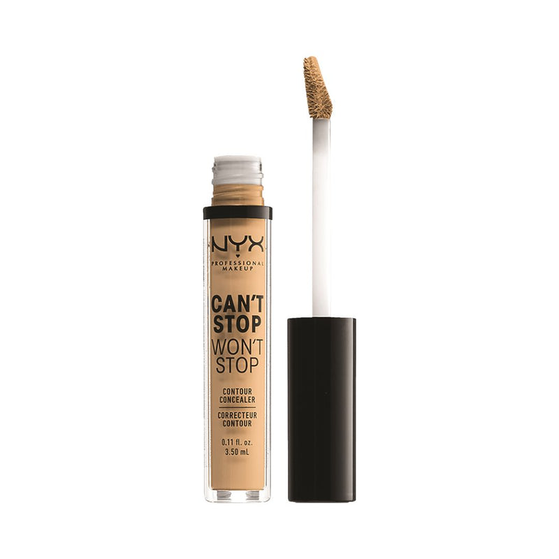 NYX Professional Can't Stop Won't Stop Concealer ניקס קונסילר מעניק כיסוי מלא
