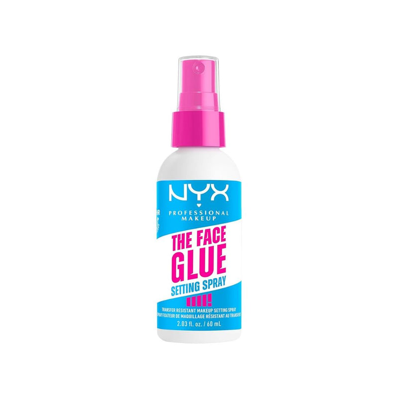 NYX Professional The Face Glue Setting Spray ניקס ספריי מקבע איפור פייס גלו עד 24 שעות