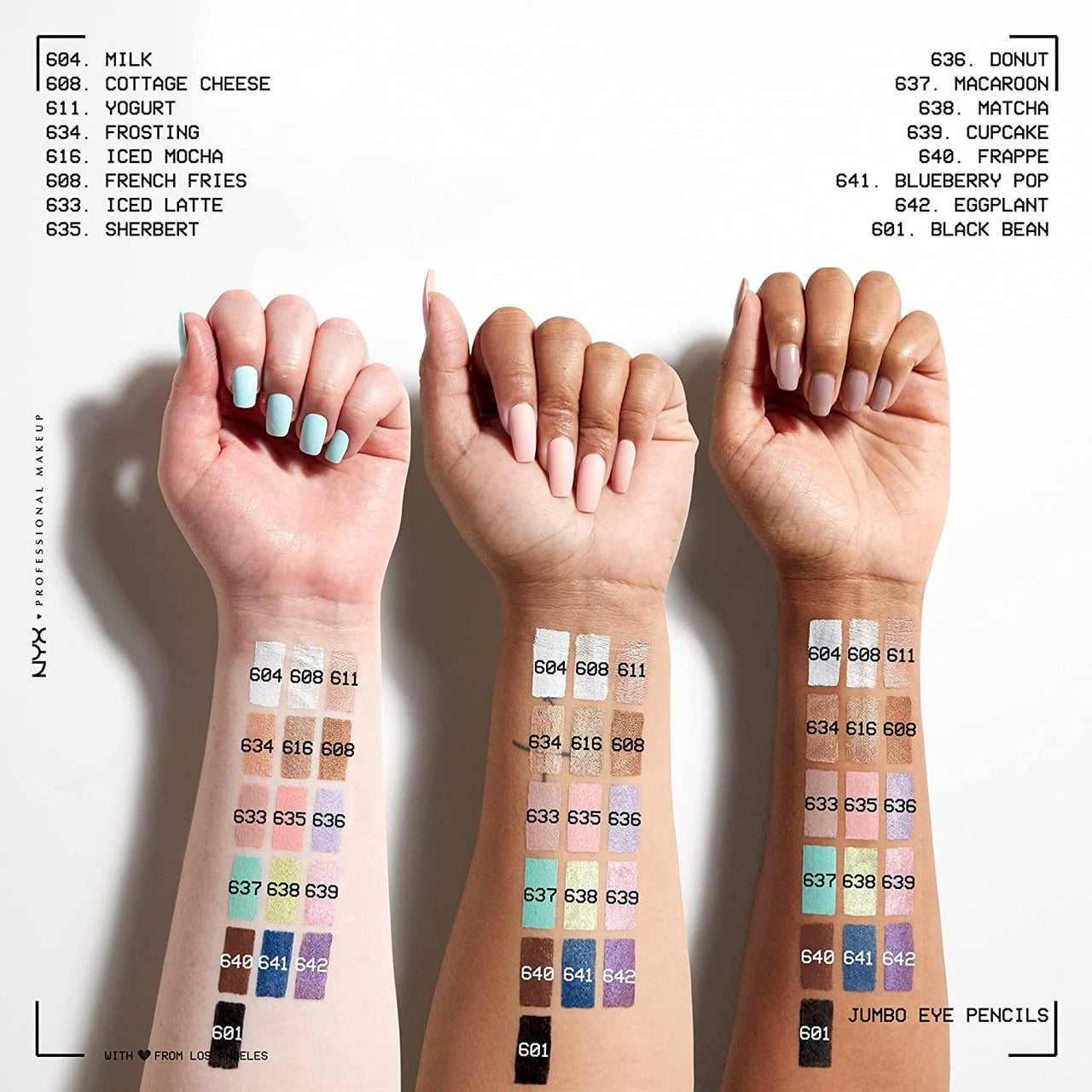NYX Professional Jumbo Eye Pencil ניקס עפרון עיניים ג'אמבו רב תכליתי