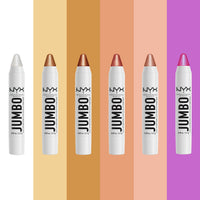 NYX Professional Jumbo Highlighter Stick ניקס ג'אמבו היילייטר סטיק בגימור פנינתי
