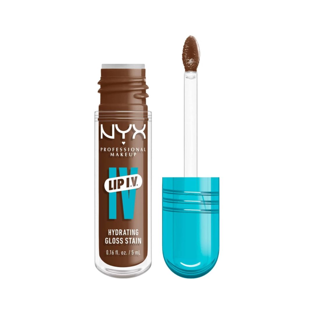 NYX Professional Lip I.V. Hydrating Gloss Stain ניקס גלוס איי וי עמיד