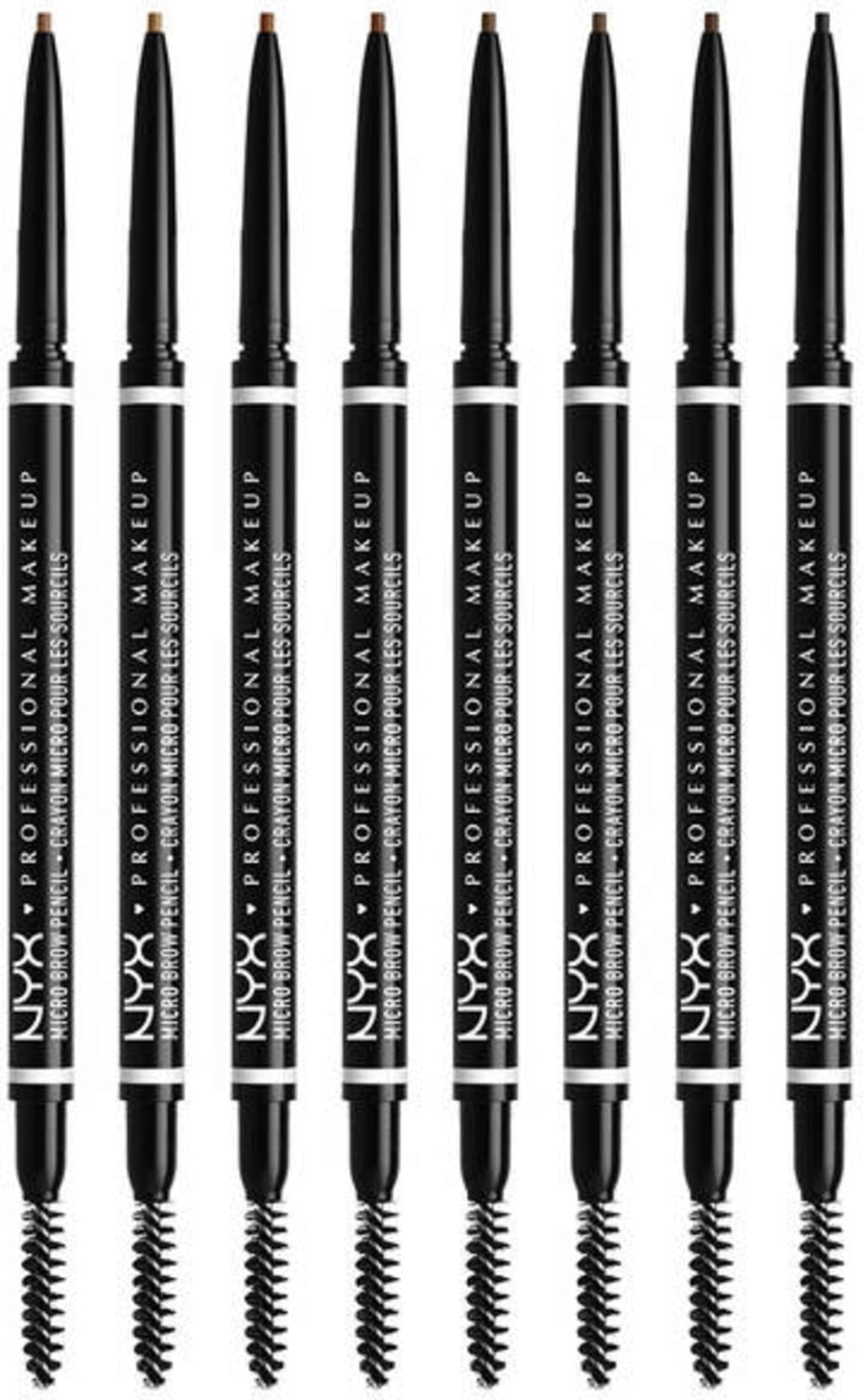 NYX Professional Micro Brow Pencil ניקס עפרון גבות מיקרו ברו דו צדדי
