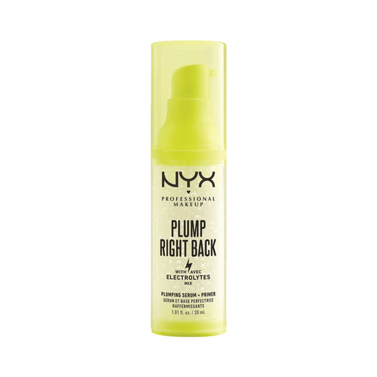 NYX Professional Makeup Plump Right Back ניקס פריימר סרום מאריך את עמידות המייקאפ