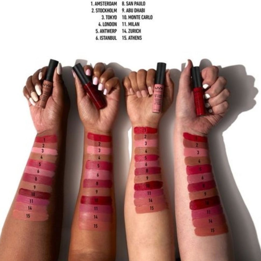NYX Professional Soft Matte Lip Cream ניקס שפתון נוזלי סופט מאט קרמי