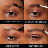 NYX The Brow Glue ניקס ג'ל גבות זה ברו גלו פורמולה שאינה דביקה