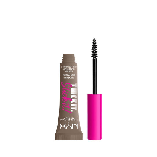 NYX Professional Makeup Thick It Stick It Brow Mascara ניקס מסקרה לגבות סיק איט סטיק איט