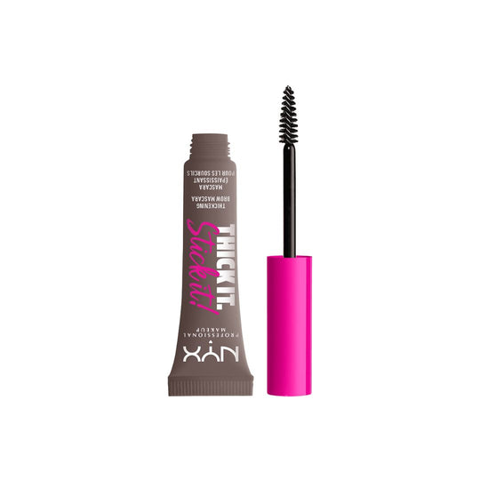 NYX Professional Makeup Thick It Stick It Brow Mascara ניקס מסקרה לגבות סיק איט סטיק איט