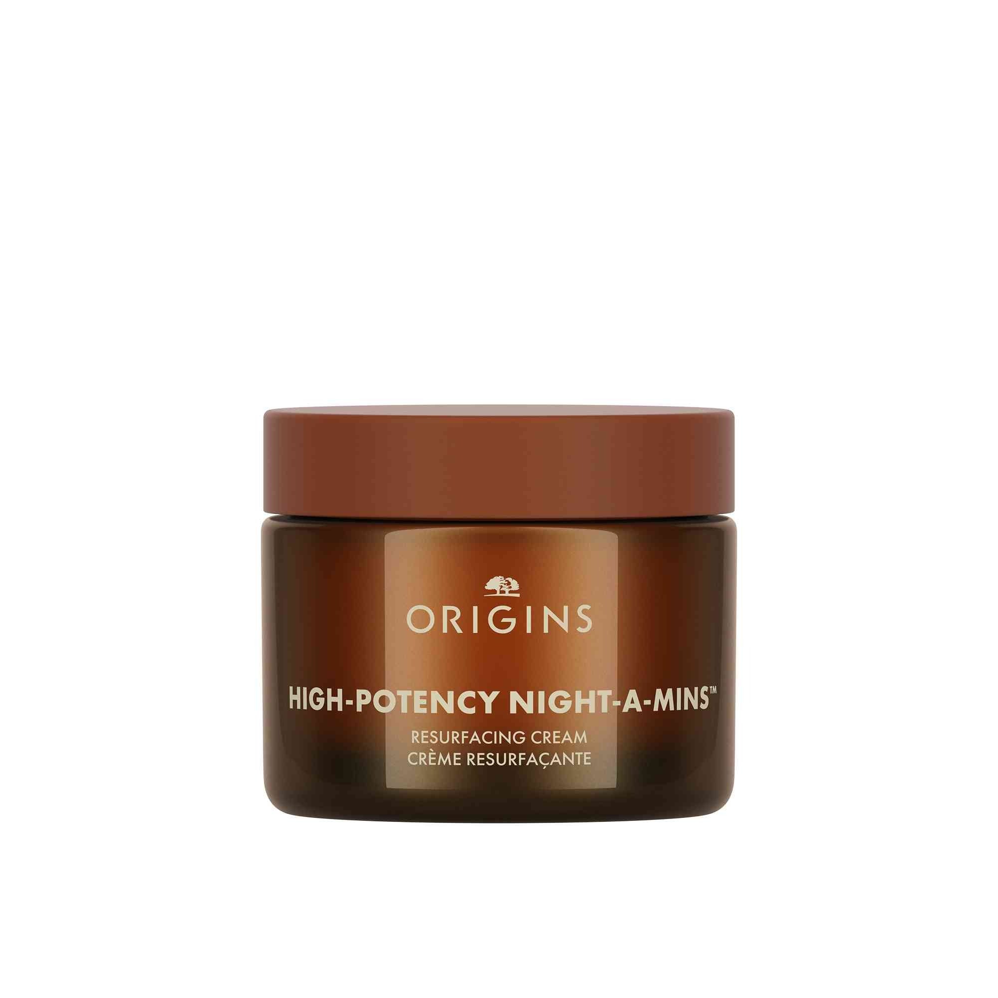 Origins High Potency Night-A-Mins Resurfacing Cream With Fruit קרם לחות לחידוש העור המכיל תמצית אלפא הידרוקיסת