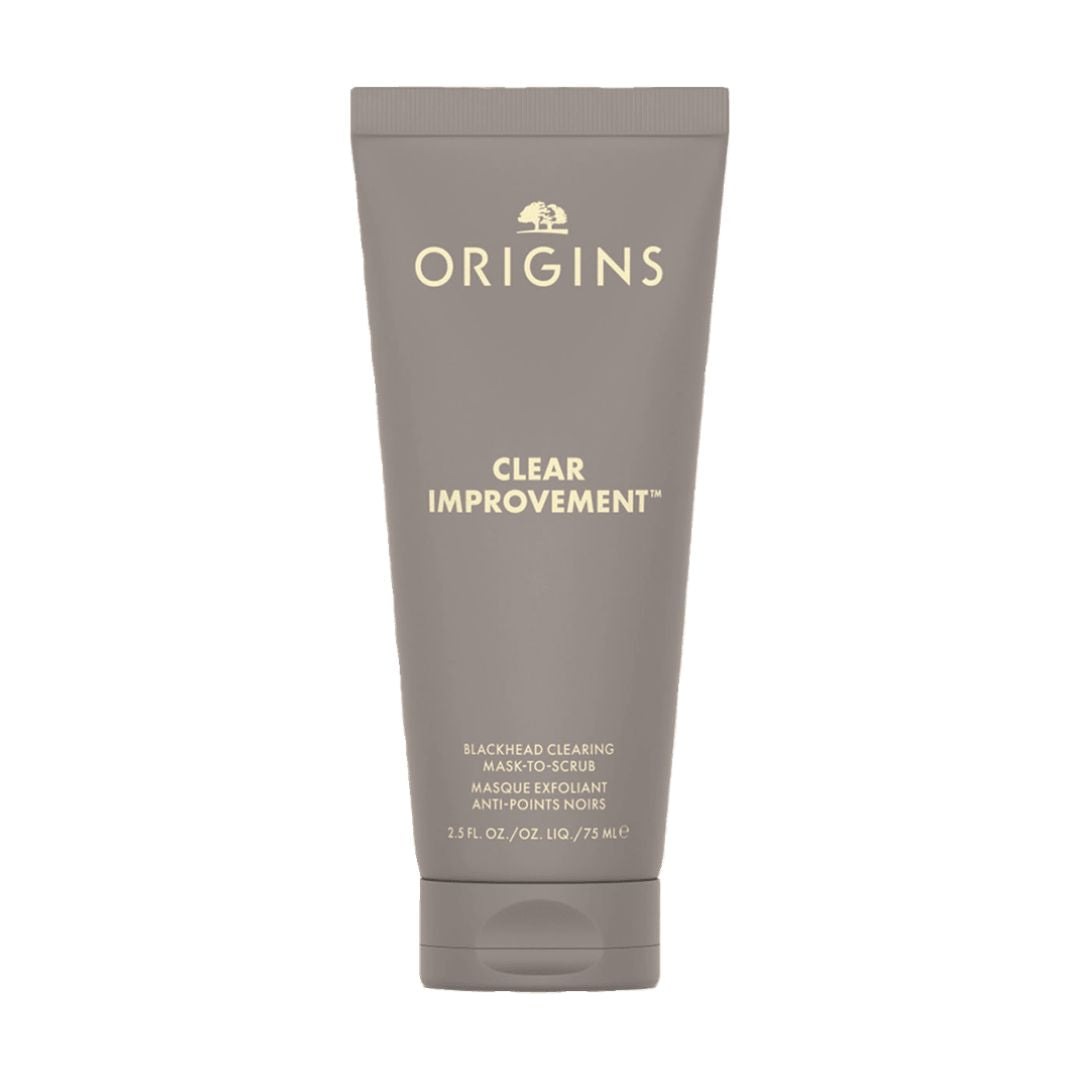 Origins Clear Improvement Blackhead Clearing Mask-to-Scrub אוריג'ינס מסכת פילינג להסרת ראשים שחורים