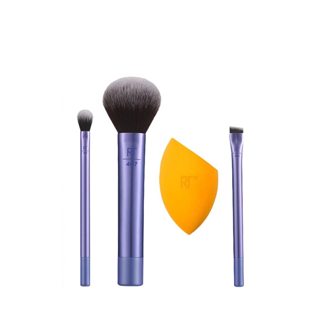 Real Techniques Midi Glow Set - Night Brights ריל טכניקס סט מברשות-מידי גלואו