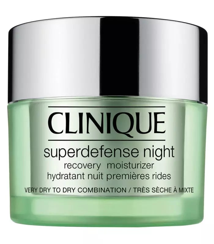 Clinique Superdefense Night cream קליניק סופרדיפנס קרם לילה לעור מעורב עד יבש מאוד
