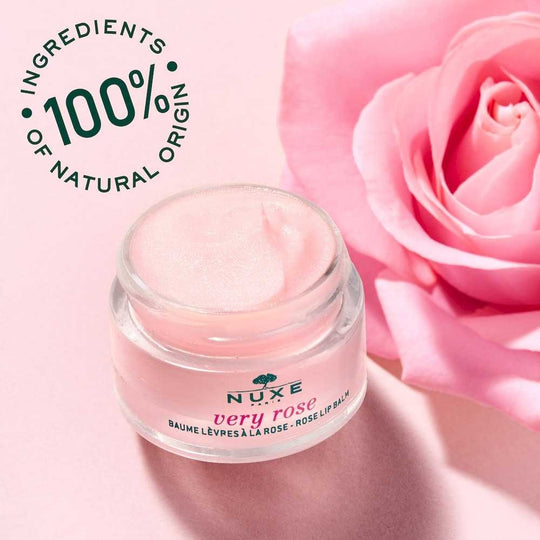 Nuxe Very Rose Lip Balm נוקס וורי רוז קרם שפתיים עשיר