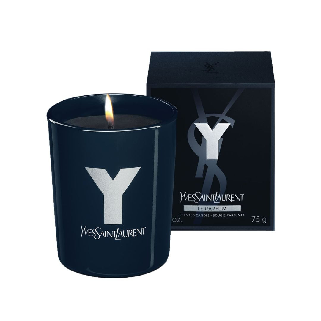 YSL Y Parfum Candle Gift איב סנט לורן נר ריחני מתנה לא לרכישה