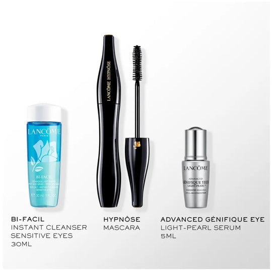 Lancome Hypnose Set  מארז לנקום היפנוז - מסקרה, מסיר איפור, סרום עניים