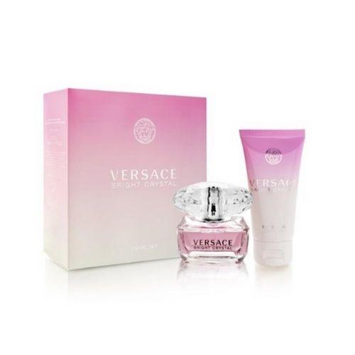 Versace - Bright Crystal 2PCS EDT For Women 50ML + BL 100ML-GLAM42