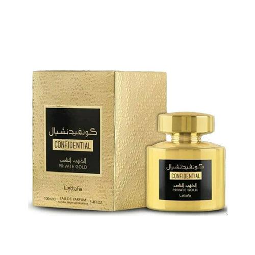 Lattafa - Confidential Private Gold EDP Unisex 100ML-GLAM42