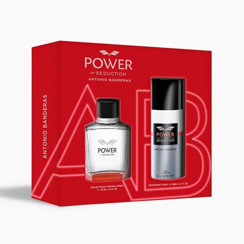 Antonio Banderas - Power Of Seduction 2PCS EDT For Men 100ML + Deodorant Spray 150ML-GLAM42