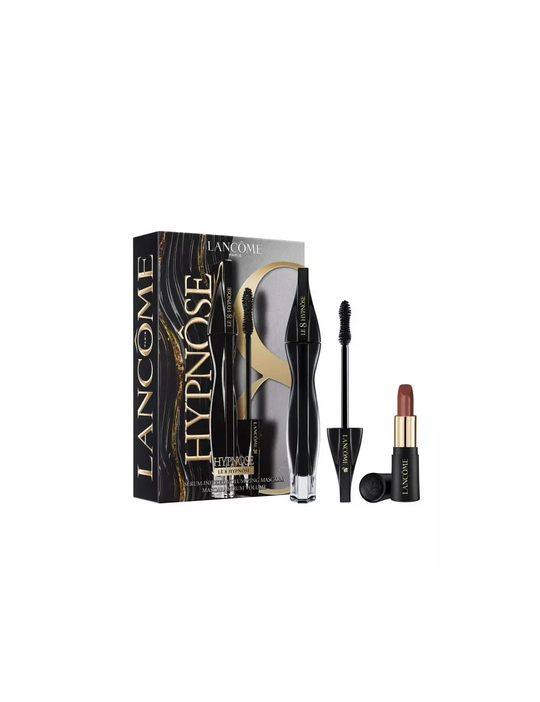 Lancom Le 8 Hypnose Mascara And Lipstick Set מארז לנקום מסקרה היפנוז-GLAM42
