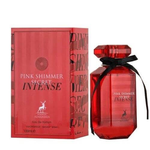 Maison Alhambra - Pink Shimmer Secret Intense EDP For Women 100ML-GLAM42