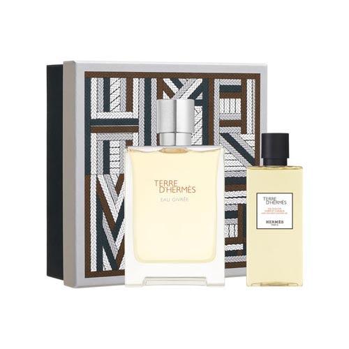 Hermes - Terre D'Hermes Eau Givree 2PCS EDP For Men 100ML + SG 80ML-GLAM42