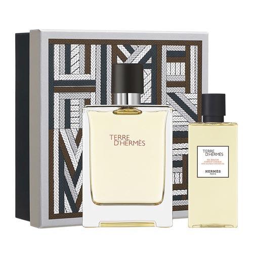 Hermes -Terre D'Hermes 2PC EDT for Men 100ML + SG 80ML-GLAM42