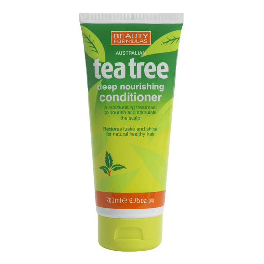 Beauty Formulas Tea Tree מרכך להזנת השיער-GLAM42