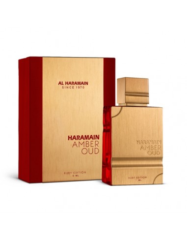 Al Haramain  Amber Oud Rouge Edition Edp 60ML בושם אל חארמין יוניסקס - GLAM42
