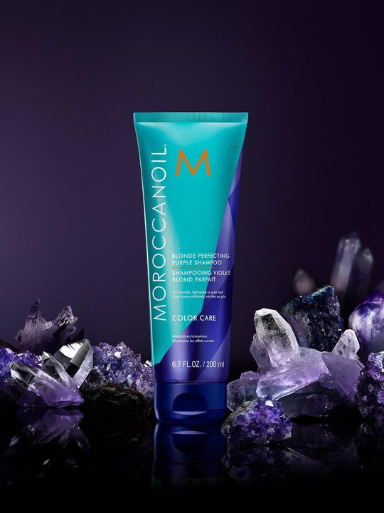 Moroccanoil Purple Shampoo מרוקן אויל שמפו סילבר-GLAM42