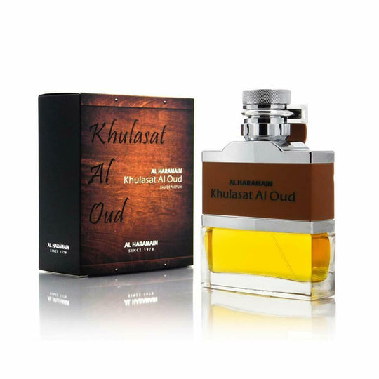 Al Haramain Khulasat Al Oud Edp Unisex 100ml אל חארמין בושם יוניסקס-GLAM42