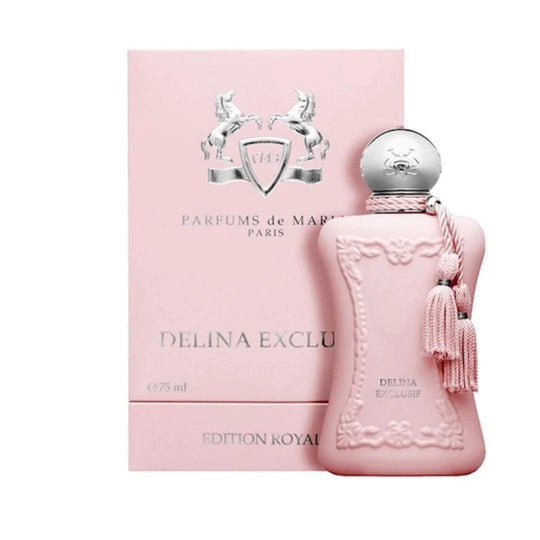 Parfums De Marly Delina Exclusif Edp 75Ml Edition Royale בושם פרפומס דה מרלי לאישה-GLAM42