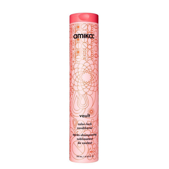Amika Vault Color Lock Conditioner 300ml אמיקה מרכך לשיער צבוע למניעת דהיית צבע ושמירה על צבע שיער בוהק לאורך זמן-GLAM42