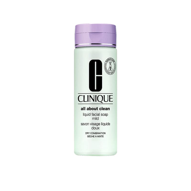 Clinique Liquid Facial Soap Mild קליניק סבון נוזלי לפנים המתאים לעור יבש עד מעורב - GLAM42