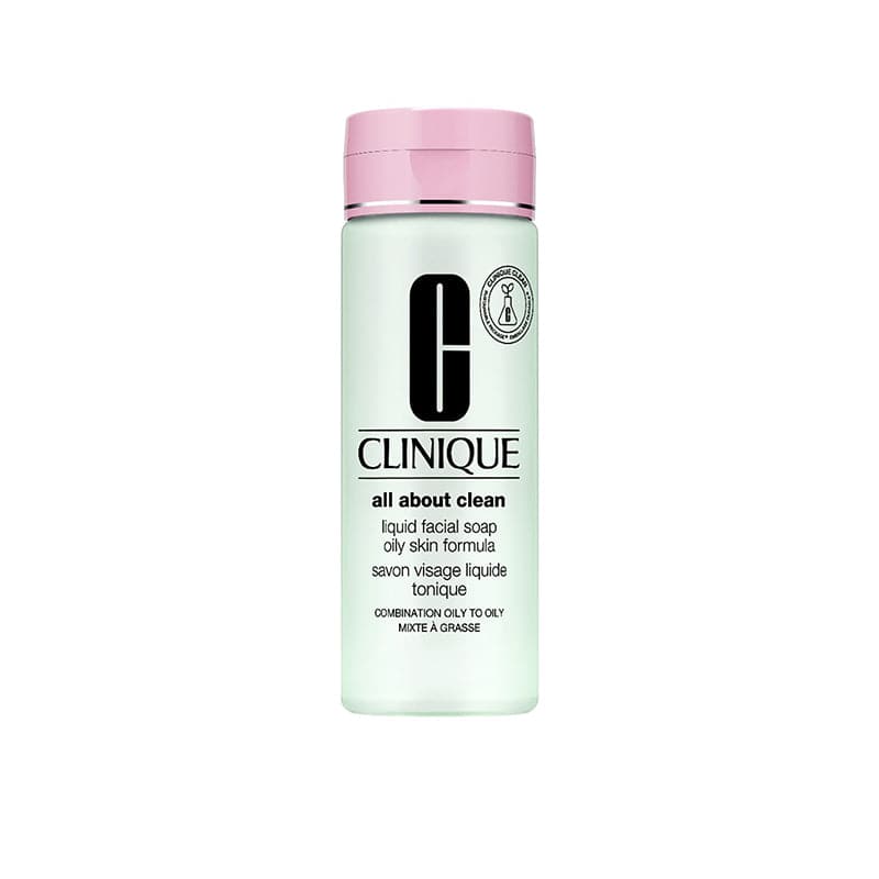 Clinique Liquid Facial Soap Oily Skin קליניק סבון נוזלי לפנים המתאים לעור מעורב עד שמנוני מאוד - GLAM42